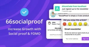 66socialproof - Social Proof & FOMO Widgets Notifications (SAAS)