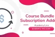 Academy LMS Course Bundle Subscription Addon