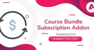 Academy LMS Course Bundle Subscription Addon