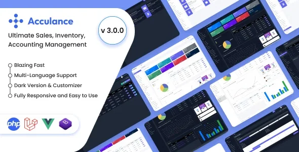 Acculance - Ultimate Sales, Inventory, Accounting Management System