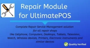 Advance Repair module for UltimatePOS (With SaaS compatible)