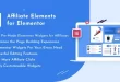 Affiliate Elements for Elementor