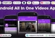 Android All In One Videos App (DailyMotion,Vimeo,Youtube,Server Videos, Admob with GDPR)