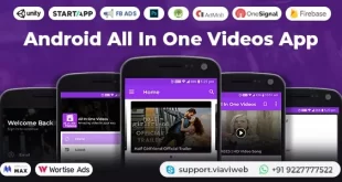 Android All In One Videos App (DailyMotion,Vimeo,Youtube,Server Videos, Admob with GDPR)