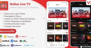 Android Online Live TV Streaming