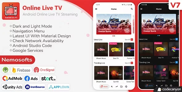 Android Online Live TV Streaming