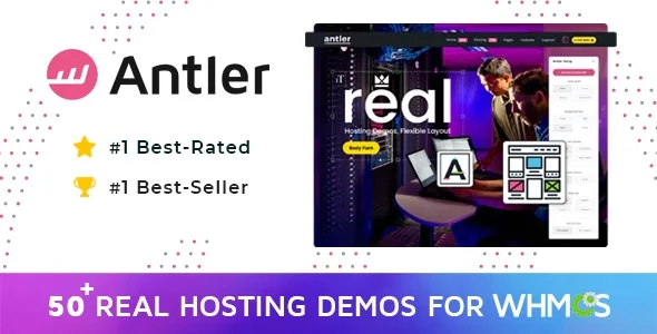 Antler - Hosting Provider & WHMCS Template