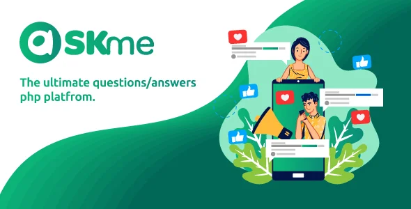 AskMe v1.2.1 Nulled – The Ultimate PHP Questions & Answers Social Network Platform Script