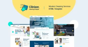 Cleanixer v1.0 – Cleaning Services HTML5 Template Free