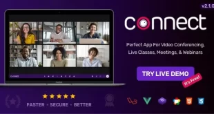 Connect - Video Conference, Online Meetings, Live Class & Webinar, Whiteboard, Live Chat