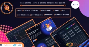 CredCrypto v3.0 Nulled – HYIP Investment and Trading Script