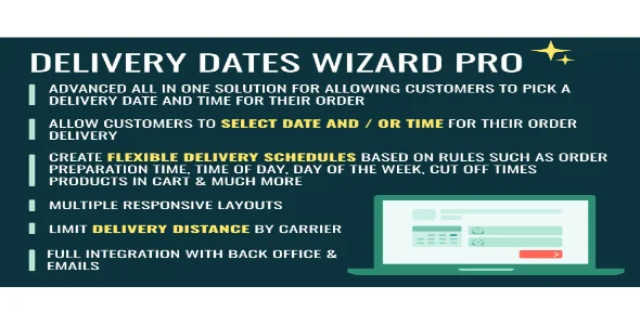 Delivery Dates Wizard Pro Module v2.2.15 – for PrestaShop