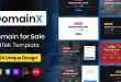 DomainX - Domain for Sale HTML Template