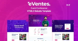 Eventes - Conference and Event HTML Template