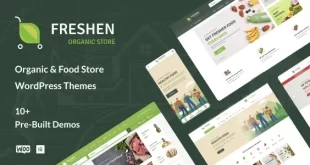 Freshen v1.0.1 – Organic Food Store WordPress Theme Free