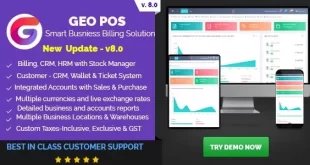 Geo POS v7.1 Nulled – Point of Sale, Billing and Stock Manager Application Script