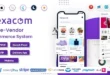 Hexacom single vendor eCommerce App with Website, Admin Panel and Delivery boy app