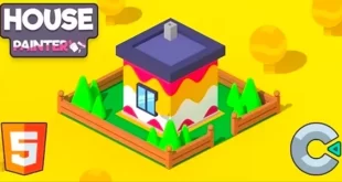 House Painter – (HTML5 Game – Construct 3) Source Code