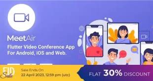 MeetAir - iOS and Android Video Conference App for Live Class, Meeting, Webinar, Online Training