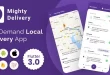 MightyDelivery - On Demand Local Delivery System Flutter App