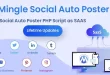 Mingle SAAS - Social Auto Poster & Scheduler PHP Script