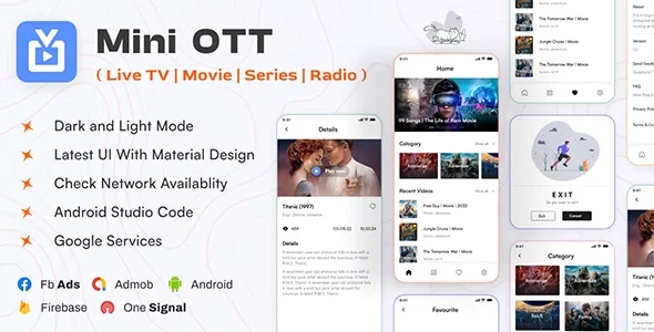 Mini OTT | Live TV, Streaming, Movie, Radio