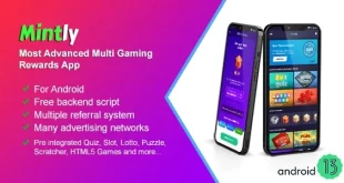 Mintly v1.52 – Advanced Multi Gaming Rewards App Source Code