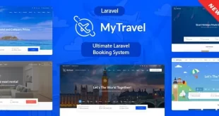 MyTravel - Ultimate Laravel Booking System