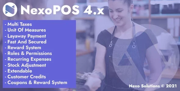 NexoPOS v4.6.3 – POS, CRM & Inventory Manager PHP Script