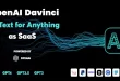 OpenAI Davinci - AI Writing Assistant and Content Creator as SaaS