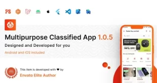 PSX Multipurpose Classified Flutter App with Laravel Admin Panel ( 1.0.5 )