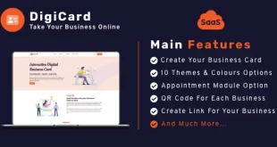 Papon v1.1 Nulled – Digital Business Card Builder SaaS PHP Script