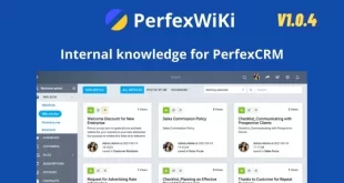 PerfexWiki - Internal knowledge for Perfex CRM