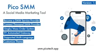 PicoSMM - Social Media Marketing Script Panel