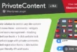 PrivateContent - Multilevel Content Plugin