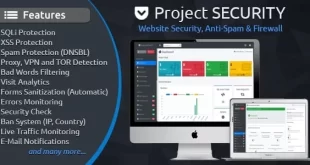 Project SECURITY – Website Security, Anti-Spam & Firewall