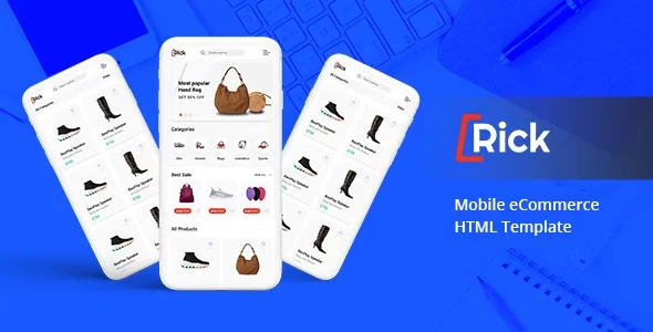 Rick v1.0.3 – Bootstrap Mobile eCommerce HTML Template Free