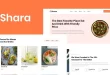 Shara - Food & Drink Landing Page Template