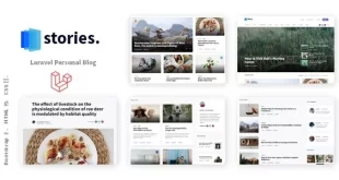 Stories - Laravel Creative Multilingual Blog