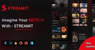 Streamit - Movie, TV Show, Video Streaming Flutter App With WordPress Backend