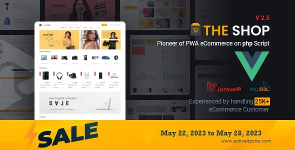 The Shop - PWA eCommerce cms