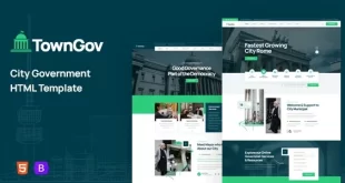 Towngov - City Government HTML Template