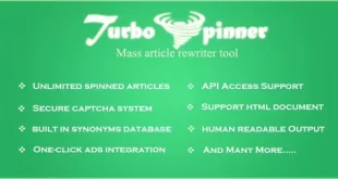 Turbo Spinner: Article Rewriter