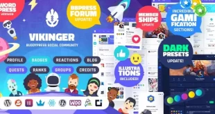 Vikinger - BuddyPress and GamiPress Social Community