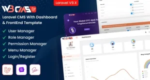 W3CMS-Laravel | Content Management System