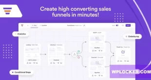 WPFunnels Pro v1.7.5 Nulled – Drag & Drop Sales Funnel Builder for WordPress + Addons Plugin