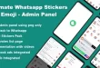 Whatsapp Telegram Signal Stickers and Animated Stickers - Admin Panel