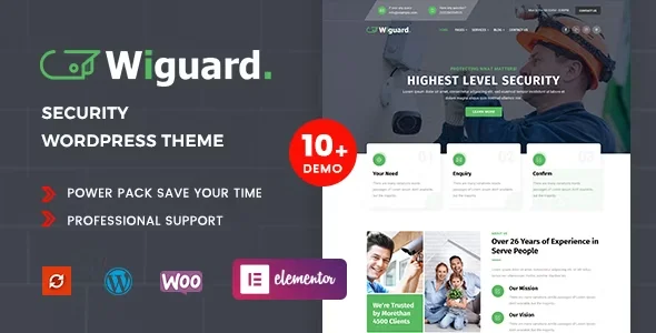 Wiguard - CCTV & Security WordPress Theme