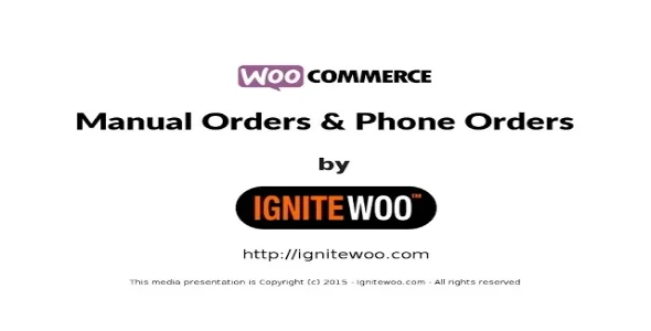 WooCommerce Phone Orders & Manual Orders Plugin v3.2.6