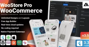 WooStore Pro WooCommerce - Flutter Full App E-commerce with Multi vendor marketplace support